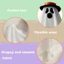 3PCS Hanging Ghosts Halloween Decor 31.5" Indoor Decorations Cute Flying Ghost for Outdoor Yard Patio Porch