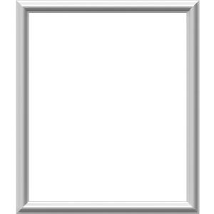Ekena Millwork PNL24X28AS-01 24"W x 28"H x 1/2"P Ashford Molded Classic Wainscot Wall Panel