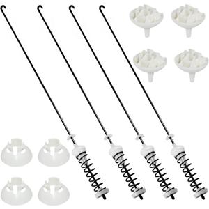 Updated W10780048 WTW4800XQ4 WTW4800XQ1 RTW4640YQ1 ATW4675YQ1 Washer Suspension Rod Replacement for Whirlpool Kenmore Maytag Amana WTW4800XQ2 MVWC200XW2 WTW4930XW1 CAW9244XQ2 NTW4501XQ0 by Techecook