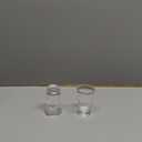 Zubebe 150 Pcs 1.2oz Acrylic Shot Glasses Set with Heavy Base Plastic Clear Round Small Shot Glasses, Bulk for Party Cocktail Vodka Espressos Liqueurs Tequila and Desserts