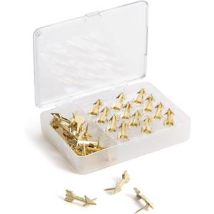 2 Pack U Brands® Arrow Push Pins, Gold, Set Of 12 Pins 