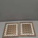 TOFOREVO Picture Frames 8x10 Set of 2 Rustic Wood Grain Photo Frame for Gallery Wall Mounting or Tabletop Display