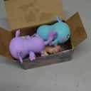 Axolotl Toy, Pull, Stretch and Squeeze Stress, Cute Fish Toy for Anxiety Relief, Birthday, Christmas, Office, Stocking Stuffer Gift, Toy Axolotl for Pulling (Set of 4)