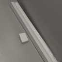 Joydeco No Drill Light Filtering Cellular Shades, 29" W x 64" H, White