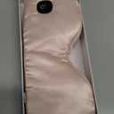 Heated Eye Mask - Cordless Eye Mask for Dry Eyes, Eye Relief, Improved Sleep, Washable Eye Heating pad for Travel and with Replaceable Shell (Champagne Blush)