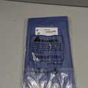 Smiry Disposable Table Cloth 3 Pack, 54 x 108 Inch Waterproof Plastic Tablecloth, Decorative Rectangle Table Covers for Party, Birthday, Picnic, Navy