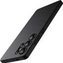 JETech Slim Fit Case for Samsung Galaxy S25 Ultra 5G, Camera Lens Full Protection, Soft TPU Thin Protective Phone Cover with Matte Finish, Shockproof (Titanium Black)