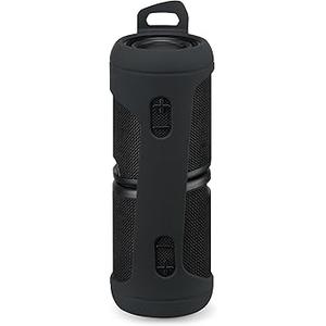 iLive Electronics Magnetic + Portable Wireless Bluetooth Speaker Set with Fabric and Rubberized Coating Carry Strap and TWS System, Black, Pair, ISB2133B