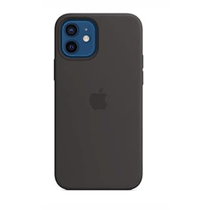 Apple iPhone 12 and iPhone 12 Pro Silicone Case with Magsafe - Black