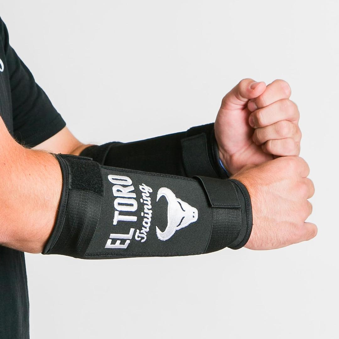 EL TORO Weighted Forearm Sleeve Set for Training, PT, OT, Dancing,Pilates,Yoga and All Training Activities in 1.5lb (Black)