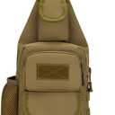 Sling Bag Crossbody Backpack for Men,Handiness Skiing Sling Bag, Lightweight Daypack for Hiking Travel (Color 5)