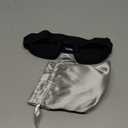 CLOZIA Sleep Mask for Men Women, Adjustable Hydrating Dry Eye Mask, 100% Blocking Eye Masks for Sleep, Soft Comfortable for Travel & Shift Work, Black