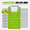 Reusable Aluminum Foil Sealable Storage Bags,30PCS Resealable Vacuum Zipper Pouches for Food, Stand Up Foil Sealable Bags with Label and Zip Lock for Vegetable Fruit Meat