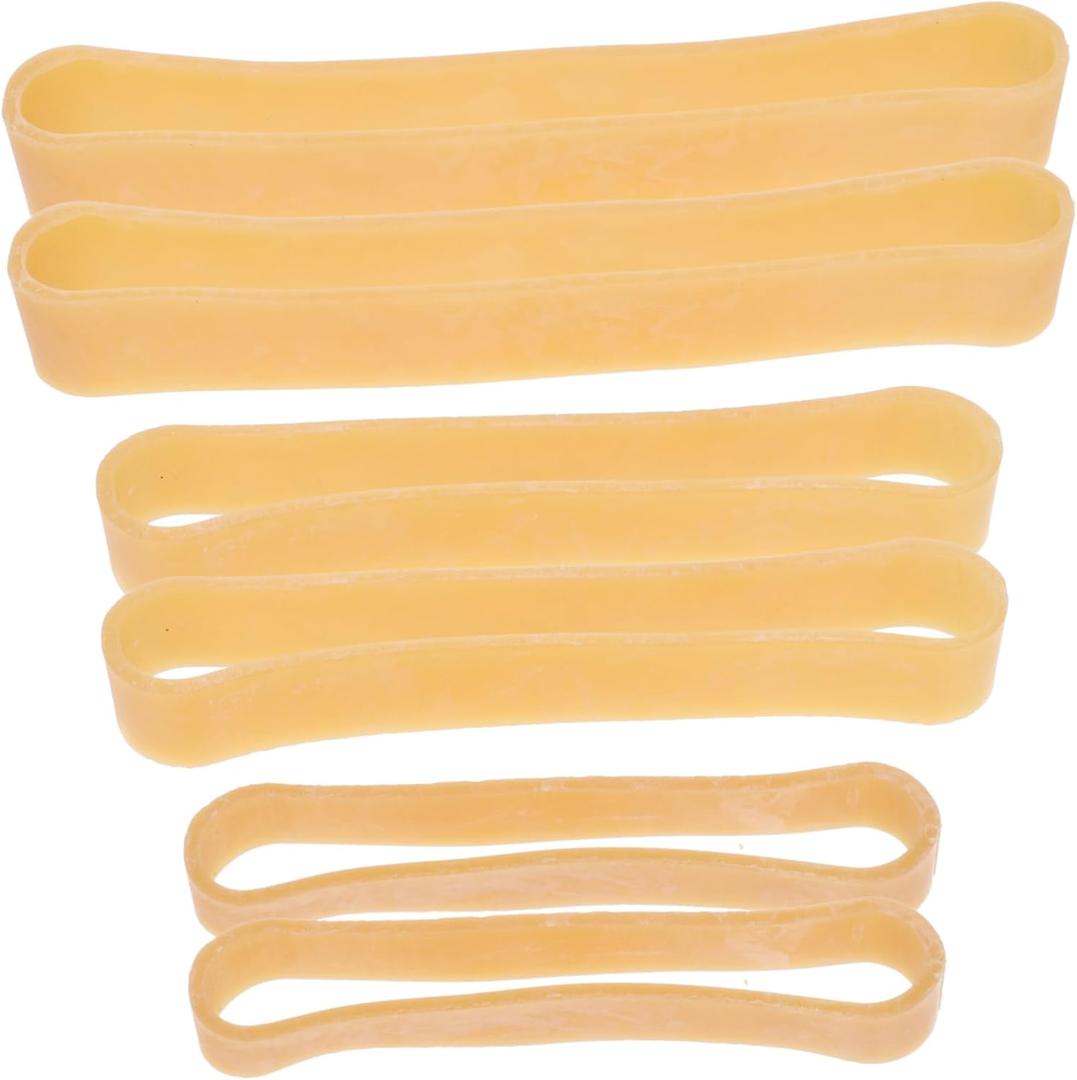 Veemoon 6pcs Heavy-Duty Rubber Bands for Pottery Molds - Large Elastic Straps for Binding and Securing