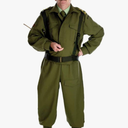fun shack World War 2 Costumes for Men Army Soldier Halloween Costumes for Men, XL Adult 
