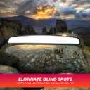 KEMIMOTO UTV Rearview Mirror, 15" UTV Race Convex Center Mirror with 3/4 1.75" or 2" Clamps Compatible with Polaris RZR PRO XP R, CFMOTO ZFORCE, Pioneer,Can-Am Commander Maverick, 1000R 1000X