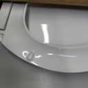 KOHLER 4636-RL-0 Cachet ReadyLatch Elongated Slow Close Toilet Seat, Soft Close Toilet Seat Quiet Lid, Contoured Grip-Tight Bumpers Installation Hardware, Apartment Essentials, White