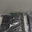 HIGH POINT SPORTS Foldable Stadium Seats for Bleachers with Back Support, 2PCS Bleacher Seats Chairs with Back and Cushion, Portable Folding Stadium Chairs with Armrest, Black