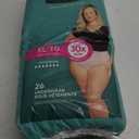 Depend Fresh Protection Adult Incontinence & Postpartum Bladder Leak Underwear for Women, Disposable, Maximum, Extra-Large, Blush, 26 Count, Packaging May Vary