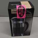 Primula Classic Glass 8-Cup Coffee Press with Black Handle