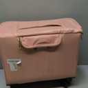 Softside Expandable Luggage with 4 Spinner Wheels 20" Pink