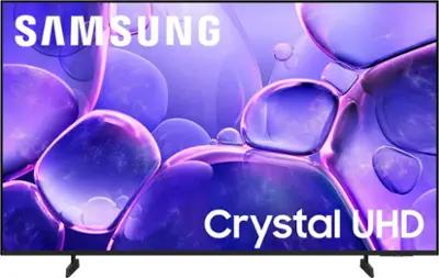 Samsung 75-Inch Class Crystal UHD U8000F 4K Smart TV (2025 Model) Endless Free Content, Crystal Processor 4K, MetalStream Design, Knox Security, Alexa Built-in