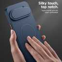 SURITCH for Google Pixel 10/10 Pro Phone Case, Compatible with MagSafe, Protective Cover with Camera Cover & Adjustable Metal Kickstand for Pixel 10/10 Pro 2025 -Dark Blue