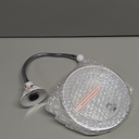 Brightown 10x Magnifying Mirror with Light, Flexible Gooseneck Make up Mirror with Lights and Magnification, Battery Operated Cordless with Suction Cups for Wall Bathroom Silver 1 Lighting