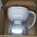 Brita Large Water Filter Pitcher for Tap and Drinking Water, Includes 1 Standard Filter, BPA-Free, Lasts Two Months, 10-Cup Capacity, Bright White