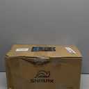 Snailax Shiatsu Neck and Back Massager with Heat, Neck and Shoulder Massager, Deep Kneading Electric Massage Pillow for Shoulder, Back, Leg Muscle for Home & Office, Gifts for Dad (1 Count, Coal Black)