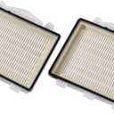 2pcs CF Clean Fairy Fiberglass Filters Compatible With Karcher Tornado CV30 CV38 CV48 Commercial Vacuums