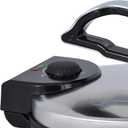 Brentwood Electric Tortilla Maker Non-Stick, 10-inch, Brushed Stainless Steel/Black
