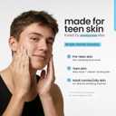 natural outcome Teen Skin Face Wash | Gentle Foaming Daily Boys & Girls Facial Cleanser Lotion | Natural Non-toxic Ingredients | For Teens, Preteens & Kids Looking to Prevent Acne | 5 oz