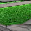 Golf Putting Game Set, Portable Green Mat with 2 Putter, 2 Ball, Cups, Bag, 100“x17"