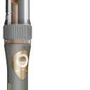 INFINITIPRO BY CONAIR Curl Secret Automatic Curling Iron - 3/4-inch Barrel - Hair Curler for All Hair Types and Lengths - Dual Voltage for Worldwide Travel (Gray With Gold Accents)