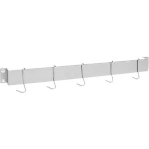 Cuisinart Chef's Classic 33-Inch Bar-Style Wall-Mount Pot Rack, Brushed Stainless