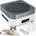 Air Purifiers for Home, H13 True HEPA Filter Captures Smoke Odor Pet Dander, Portable Quiet Car Air Purifier for RV/Desk/Bedroom/Office, Covers up to 600 Ft, Timer (White Gray)