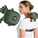 Neck Massager with Heat for Pain Relief Shoulder & Neck Massager with Hands, Simulated Human Hand Massager, Deep Tissue Shiatsu, Cordless Portable Neck Massager with Adjustable Strap
