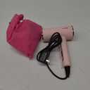 FUNTIN Hair Dryer, Blow Dryer with Diffuser Brush for Women 4C Thick Hair Ionic Hair Dryer(Baby Pink)