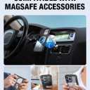 RAPTIC Shield Magnetic for iPhone 15 Pro Max Case, Compatible with MagSafe, Shockproof Protective Clear Case, Military Grade 10ft Drop Tested, Durable Aluminum Frame, 6.7 inch, Black