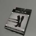 Physix Gear Compression Socks 20-30 mmHg - Men & Women - Running, Nurses, Shin Splints, Flight, Travel (Black, S/M)