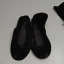 Silky Toes Velvet Foldable Flats for Women Purse Ballet Slippers Wedding/Travel Flat Shoe (Small)