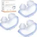 3 Packs Replacement Nasal Pillow Cushion for ResMed AirFit P10, FSA HSA Eligible, Ultra-Soft Silicone, Better Sealing, Minimize Leakage, Reduce Pressure Points, CPAP Supplies Accessories, Size Large