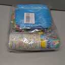 Sunmmer Swimming Pool Party Supplies Tableware Set - Tropical Beach Decorations Include Plates, Napkins, Cups, Cutlery, for Hawaiian Beach Theme Party Supplies | Serves 24