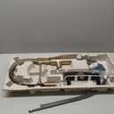 Delta Antoni Pro Style Commercial Kitchen Faucet with Pull Down Sprayer, Single Hole Brushed Gold, Single Handle, Champagne Bronze 18803-CZ-DST