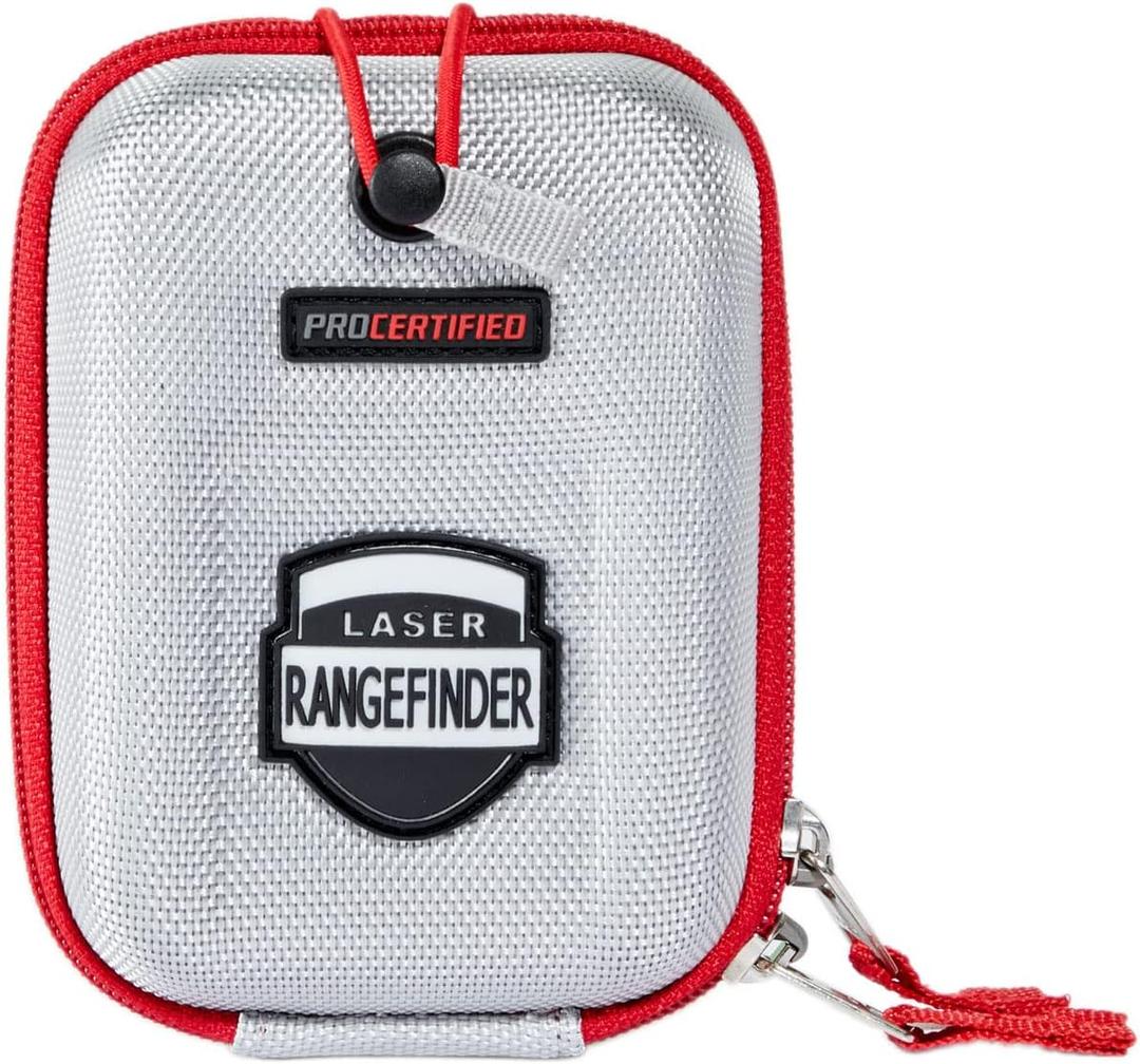 Golf Rangefinder Hard Shell Carry Case Box EVA Bag Compatible with Callaway 300 Pro & Bushnell V6 V5 V4 V3 V2 Pro X2 XE Or Others Rangefinder (Silver-01)