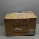 Glass Makeup Storage for Vanity and Bathroom Countertop  Large Cosmetic Display Case and Skincare Storage Solution (golden yellow)