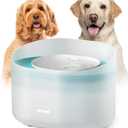 PETLIBRO Dog Water Fountain, 2.1Gal/8L Capsule Dog Fountain for Medium to Large Dogs, Anti-Splash Dog Water Bowl Dispenser, Super Quiet Pet Water Fountain, Great for Dogs Cats and Multi-Pet Home (Blue)