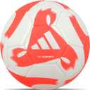 Adidas Tiro League Sala Soccer Ball (FUTS, White/Solar Red)