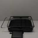 Dish Drying Rack - Stainless Steel Dish Rack with Drainboard for Kitchen Counter and Sink, X-Large, Black, Size: 15.8"D x 12"W x 5"H